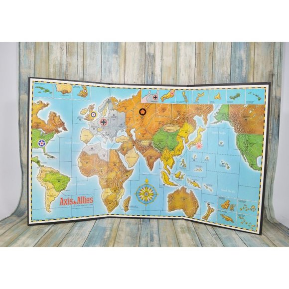 Vintage 1984 Axis & Allies 1942 Board Game Milton Bradley Spring COMPLETE - Picture 12 of 15